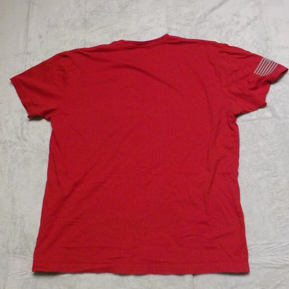 Mirin Apparel ~ Men's Red S/S T-Shirt Medusa Head Size XL - Picture 2 of 3